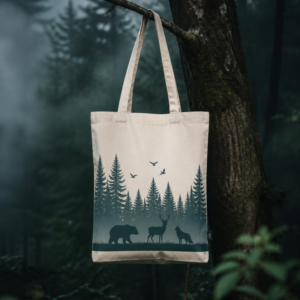 Wildlands Canvas Tote
